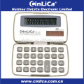 Calculatrice de poche miniature et blanche promotionnelle JS-12H